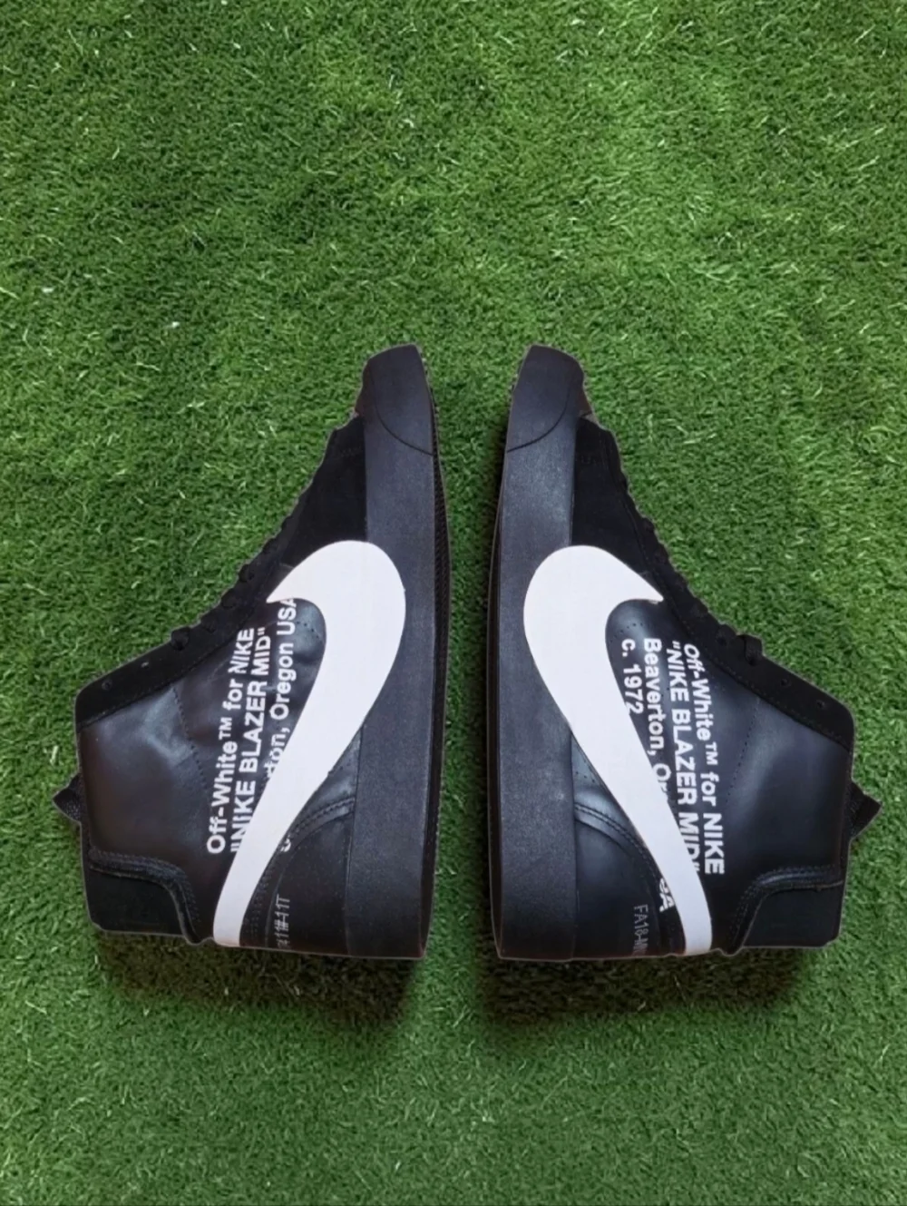 Nike Off-White Blazer Mid Grim Reaper Sz 11.5 New
